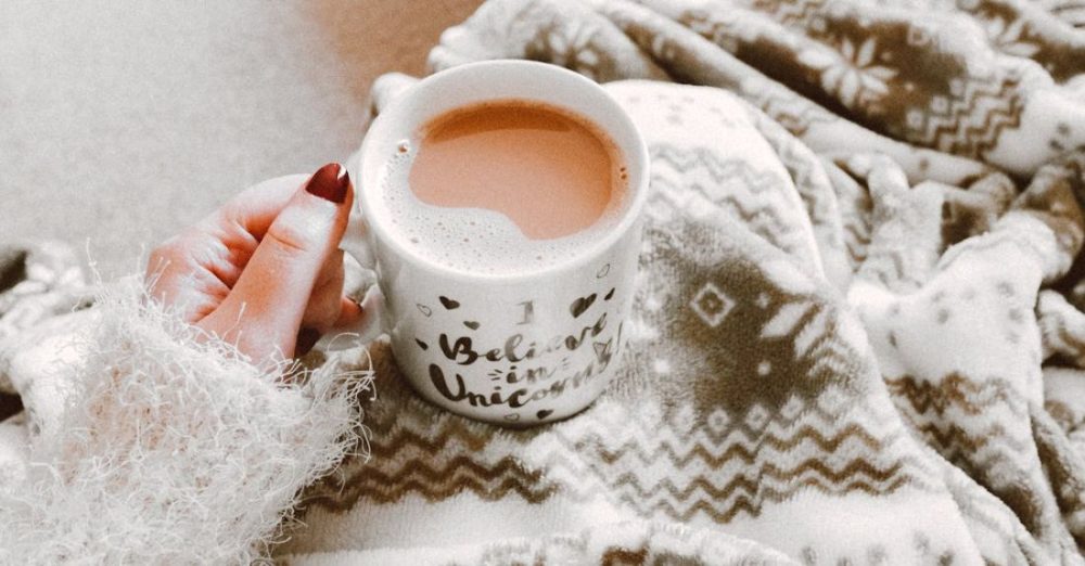 Comfort - Person Holding Coffee Filled Mug