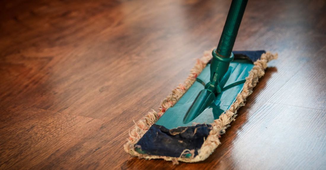 Cleaning Services - Brown Wooden Floor