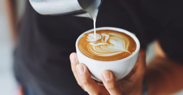 Coffee - Person Performing Coffee Art