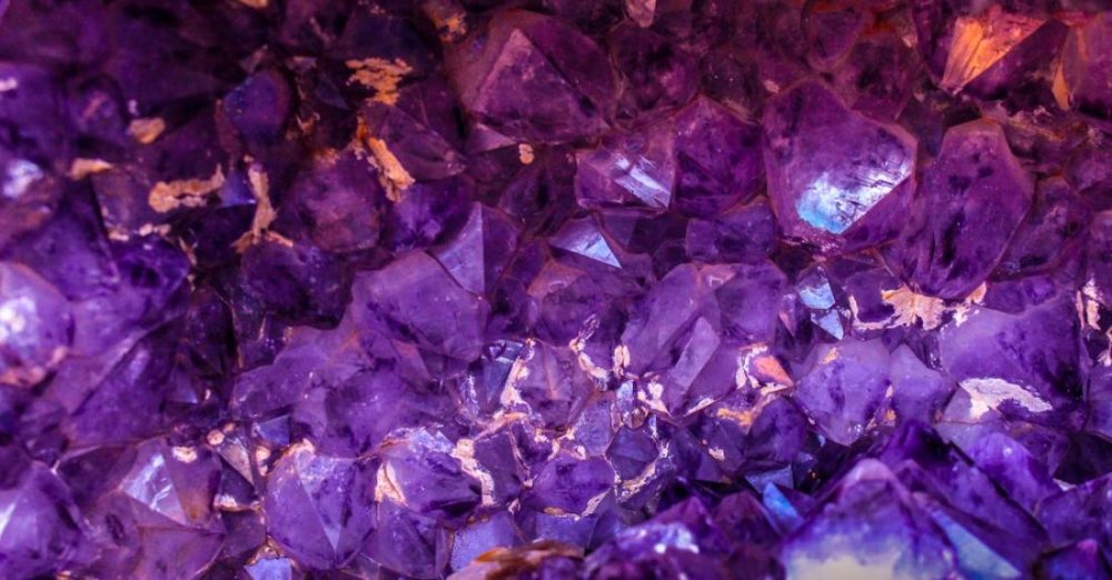 Gem - Closeup Photo of Purple Gemstones